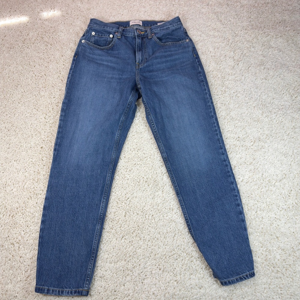 Everlane Runaround Jean Womens 26R Blue High Rise Straight Leg Ankle Denim